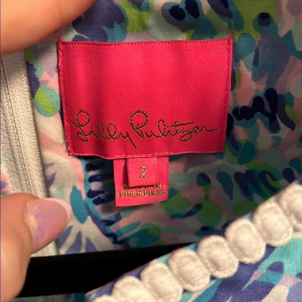 Lilly Pulitzer Vibrant Multicolor Dress - Picture 2 of 11